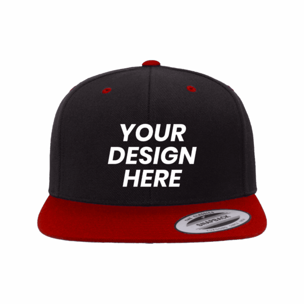 P6089M Flat Bill Snapback Cap