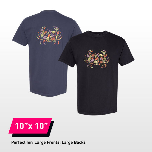 10x10 DTF Transfers By Size