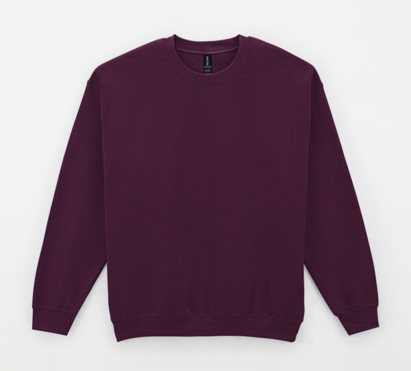 18000_7644C_G2025_LD-Maroon Heavy Blend Sweatshirt