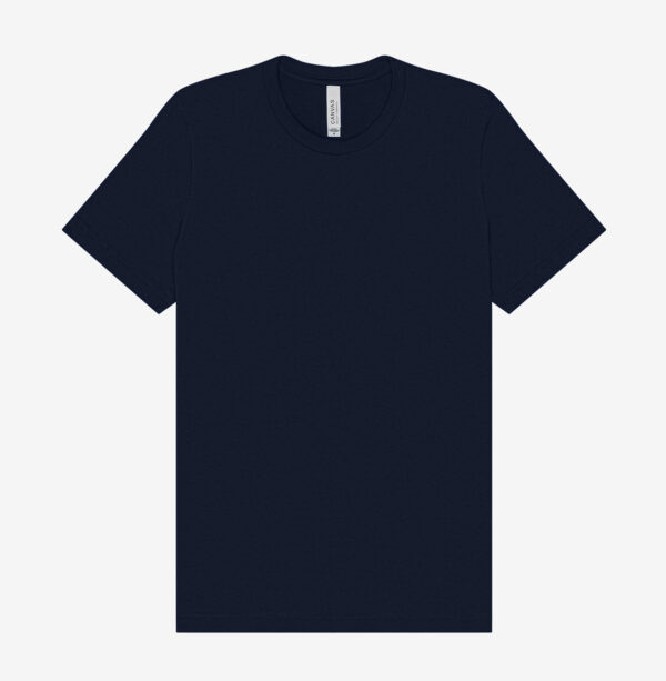 3001_Navy_Flats_1 Jersey Tee