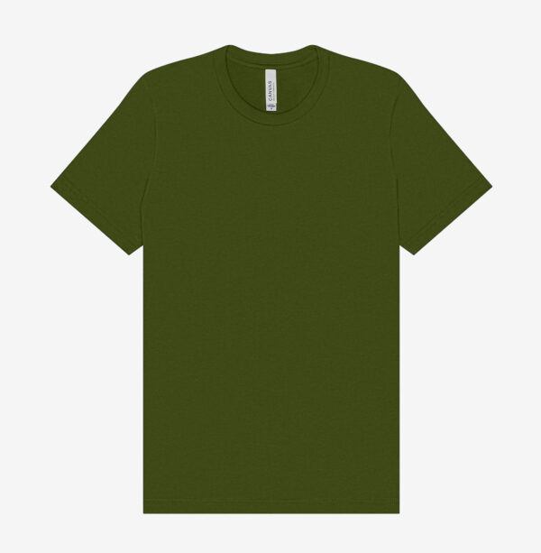 3001_Olive_Flats_1 Jersey Tee