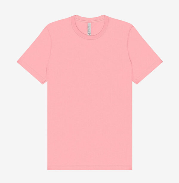 3001_Pink_Flats_1 Jersey Tee