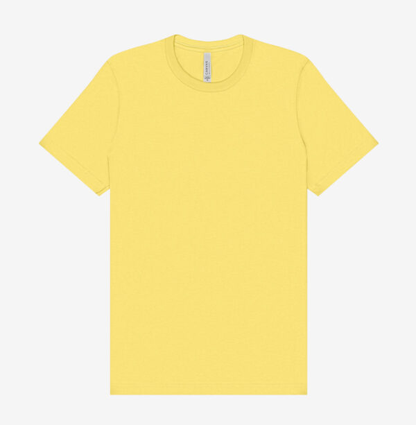 3001_Yellow_Flats_1 Jersey Tee