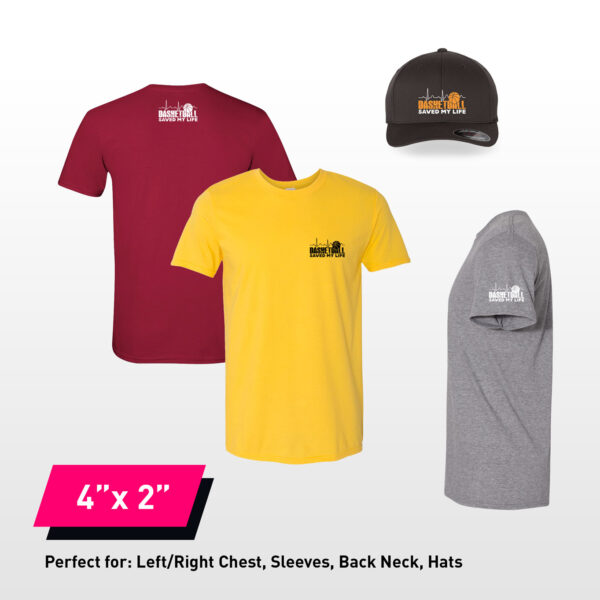 4x2 DTF Transfers By Size