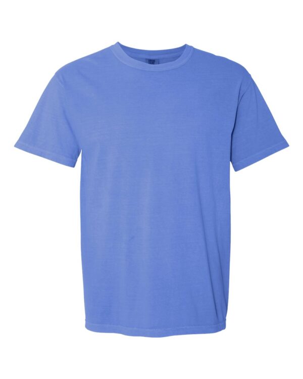 Comfort_Colors_1717_Flo_Blue_Front_High Garment-Dyed Heavyweight Tee