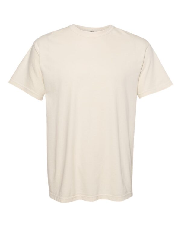Comfort_Colors_1717_Ivory_Front_High Garment-Dyed Heavyweight Tee