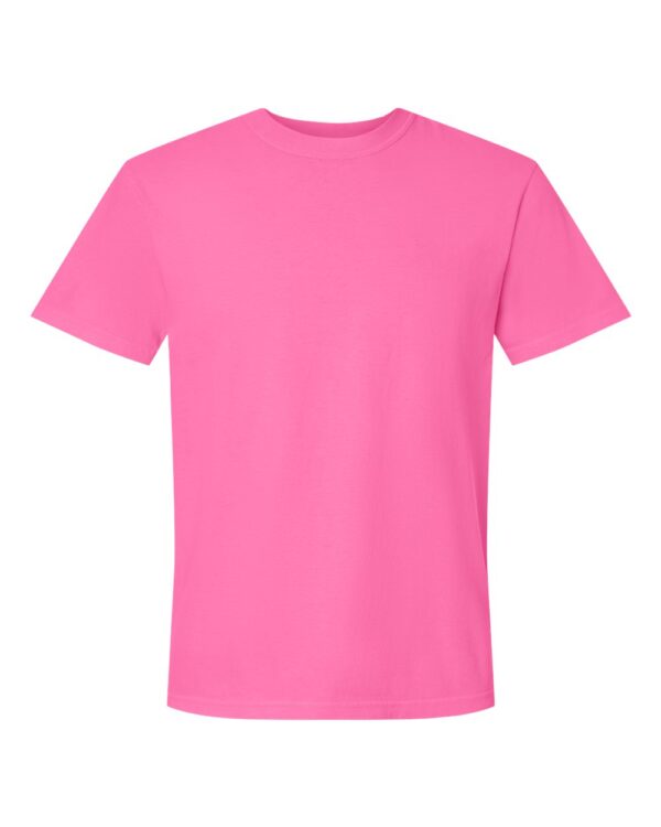 Comfort_Colors_1717_Neon_Pink_Front_High Garment-Dyed Heavyweight Tee