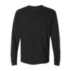 Comfort_Colors_6014_Black_Front_High Garment-Dyed Long Sleeve Tee