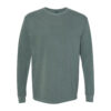 Comfort_Colors_6014_Blue_Spruce_Front_High Garment-Dyed Long Sleeve Tee