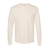 Comfort_Colors_6014_Ivory_Front_High Garment-Dyed Long Sleeve Tee