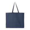 Q-Tees_Q600_Navy_Front_High 25L Jumbo Tote