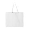 Q-Tees_Q600_White_Front_High 25L Jumbo Tote