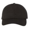 YP_Classics_6245CM_Black_Front_High Classic Dad Hat