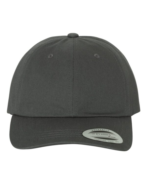 YP_Classics_6245CM_Dark_Grey_Front_High Classic Dad Hat