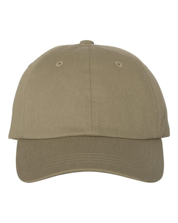 YP_Classics_6245CM_Khaki_Front_High Classic Dad Hat